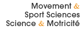Movement & Sport Sciences - Science & Motricité